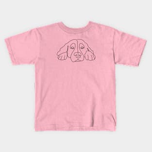 Retriever cute doggy Kids T-Shirt